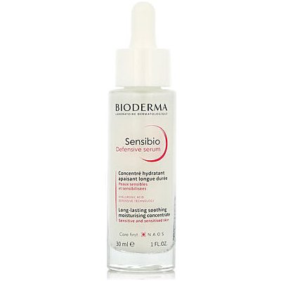 BIODERMA Sensibio Defensive sérum, zklidňující koncentrované sérum na zjemnění vrásek pro citlivou pleť 30 ml – Zboží Dáma