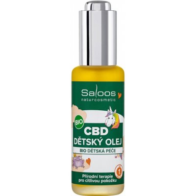 Saloos CBD Dětský regenerační olej Bio 50 ml – Hledejceny.cz