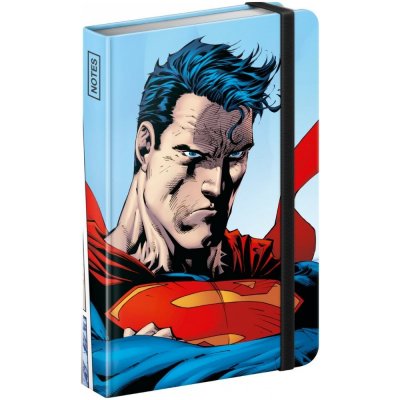 Baagl Notes Superman World Hero linkovaný 11 × 16 cm – Zboží Mobilmania