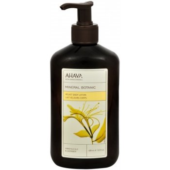 Ahava Mineral Botanic Honeysuckle & Lavender sametové tělové mléko 400 ml