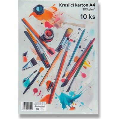 Papírny Brno Kreslicí karton A4 180 g/m2 10 archů – Hledejceny.cz