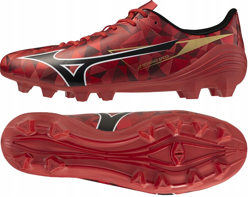 Mizuno Alpha II Elite FG červená