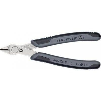 Knipex Kleště štípací boční Electronic-Super-Knips 78-03-125-ESD - KN78-03-125-ESD – Hledejceny.cz