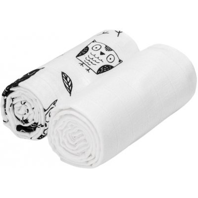 T-Tomi Tetra osušky Exclusive Collection Owls 2 ks – Zboží Dáma