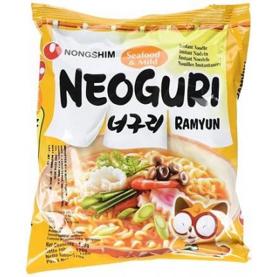 Nongshim Neoguri Ramyun Seafood & Mild 120 g – Hledejceny.cz