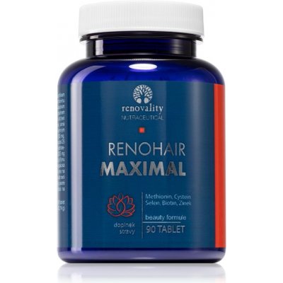 Renovality Renohair Maximal tablety pro zdravé a krásné vlasy 90 tablet – Hledejceny.cz