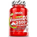 Amix Nutrition Vitamin D3 2500 U.I. s vápníkem 120 kapslí – Hledejceny.cz