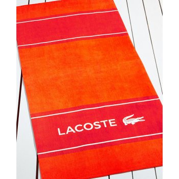 Lacoste blocks Plážová osuška orange 190 x 90 cm od 1 690 Kč - Heureka.cz