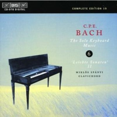 Carl Philipp Emanuel Bach - CPE Bach - The Solo Keyboard Music, Vol 6 - Leichte Sonaten II CD – Hledejceny.cz