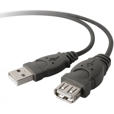 Belkin F3U153CP1.8M USB 2.0 prodlužovací řada standard, 1,8m – Zboží Mobilmania