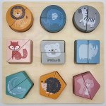 Viga puzzle a vkládačka tvary – Zboží Dáma Viga puzzle a vkládačka tvary – Zboží Dáma