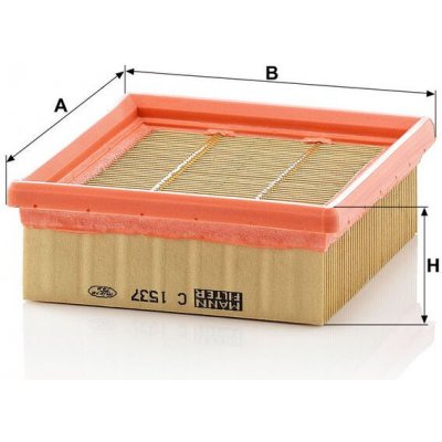 MANN-FILTER Vzduchový filtr MANN C1537 (MF C1537) – Hledejceny.cz