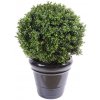 Květina BUXUS KOULE NEW UV RESISTANT luxusní umělý keř, 72cm