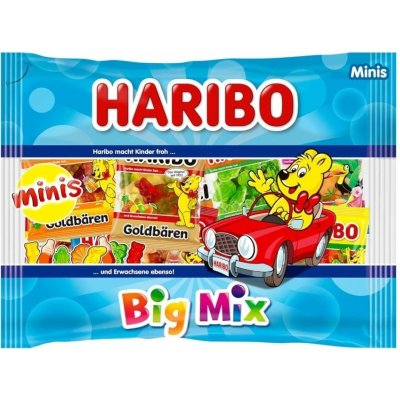 Haribo Big Mix minis 330 g – Hledejceny.cz