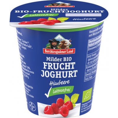 BGL Bio malinový jogurt bez laktózy 150 g – Zboží Dáma