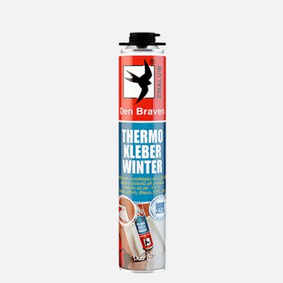 THERMO KLEBER WINTER Den Braven, pistolová dóza 750 ml, žlutá – Hledejceny.cz