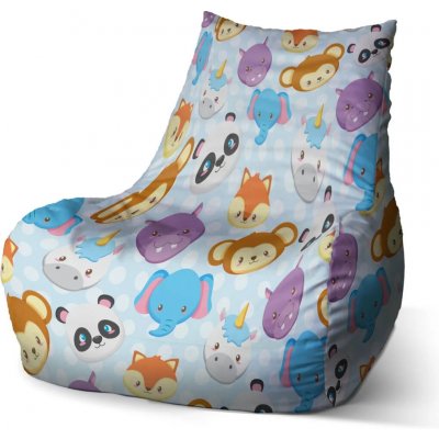 Sablio sedací vak Bean Zoo pro děti Varianta: 100x90x45 cm – Zbozi.Blesk.cz