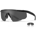 Brýle Wiley X Saber Advanced Smoke Grey + Clear + Light Rust/Matte black frame – Zboží Dáma