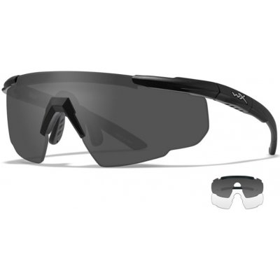 Brýle Wiley X Saber Advanced Smoke Grey + Clear + Light Rust/Matte black frame – Zboží Dáma