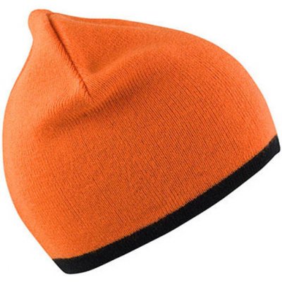 Result Oboustranná čepice RC046X Bright Orange – Zboží Mobilmania