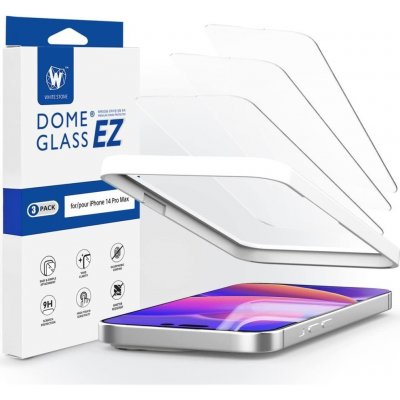 WHITESTONE GLASS Sklo pro Apple iPhone 14 Pro Max - 3 kusy 49658