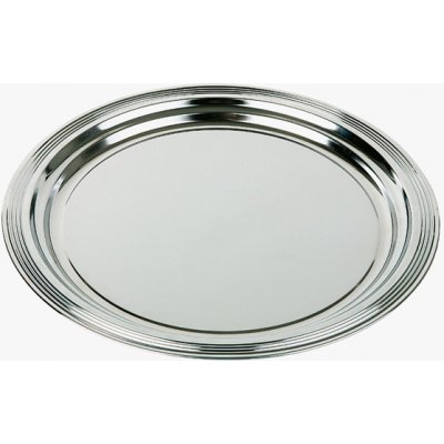 APS Servírovací tác kulatý o průměru 350 mm Classic inox – Sleviste.cz