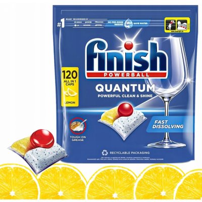 Finish Quantum kapsle do myčky Lemon 120 ks – Zboží Dáma