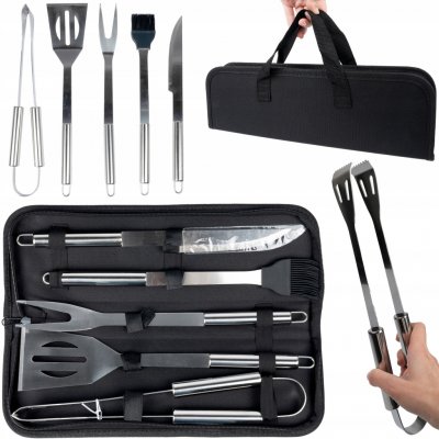 KIK Grilovací nářadí v pouzdře 5 dílů KX3686 – Sleviste.cz