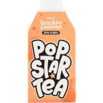 Pop Star Tea Broskev & Vanilka Zero 0,5 l – Zboží Dáma