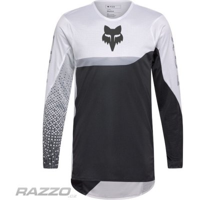 FOX FlexAir Fracture Jersey White Black | Zboží Auto