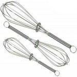 Pro-Tech shop 3-dílná sada nerezových metliček na šlehání 51487 72065 – Zboží Mobilmania