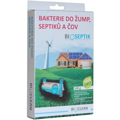 Bioseptik přípravek do žump septiků a čistíren odpadních vod 100 g – Zbozi.Blesk.cz