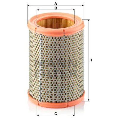 MANN FILTER Vzduchový filtr C 1362 – Hledejceny.cz