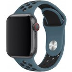 AW Sportovní řemínek na Apple Watch - Pastelově modrý Šířka uchycení řemínku: 38/40/41mm, Délka řemínku: Dámský - S/M (12 - 18cm) Pastelově-modrý IR-AWSPRT48 – Zboží Mobilmania