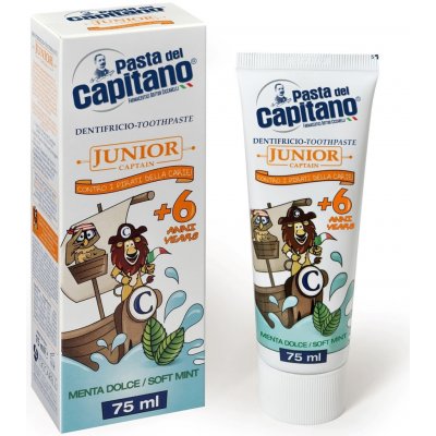 Pasta del Capitano dětská JUNIOR 6+ 75 ml – Hledejceny.cz