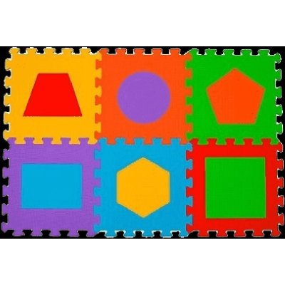 BabyOno puzzle Tvary 6 ks