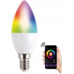Solight Chytrá WiFi žárovka LED E14 5W RGB – Zboží Mobilmania