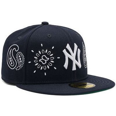 New Era 59FIFTY MLB All-Over-Paisley New York Yankees team Color / Optic Whitei – Zbozi.Blesk.cz