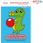 Kresli.to Omalovánky pro nejmenší Nauč se tvary spolu se zvířátky – Sleviste.cz