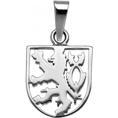 Zlaton Přívěsek bílé zlato se lvem 000280611248 – Zboží Mobilmania