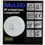 McLED RF ovladač mini s magnetem-ML-910.603.22.0 – Zboží Mobilmania