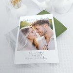 Svatební oznámení s fotografií vzor 4 – Sleviste.cz