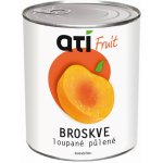 ATI Fruit Broskve loupané půlené 425 ml – Zboží Dáma