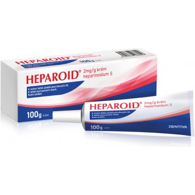 HEPAROID DRM 2MG/G CRM 100G – Zboží Mobilmania