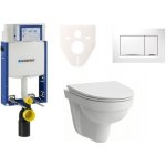 Geberit Závěsný WC set k zazdění + WC Laufen Pro Nordic SIKOGE2H5 – Zboží Mobilmania