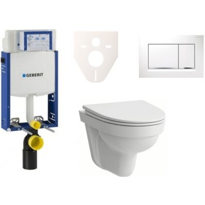 Geberit Závěsný WC set k zazdění + WC Laufen Pro Nordic SIKOGE2H5 – Zboží Mobilmania