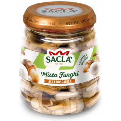 Sacla Misto Funghi Boscaiola lesní houby v oleji 290g – Zboží Dáma