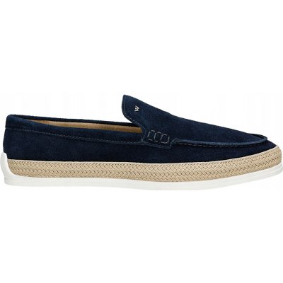 Wojas pánské polobotky tmavě modré mokasíny s ozdobnou jutovou šňůrkou – Hledejceny.cz