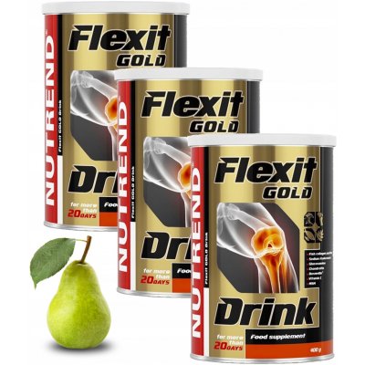 Nutrend Flexit Gold Drink dóza hruška 400 g – Hledejceny.cz