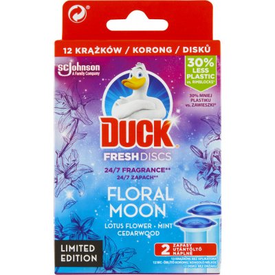 Duck Fresh Discs duo refill Floral Moon 2×36 ml – Zboží Mobilmania